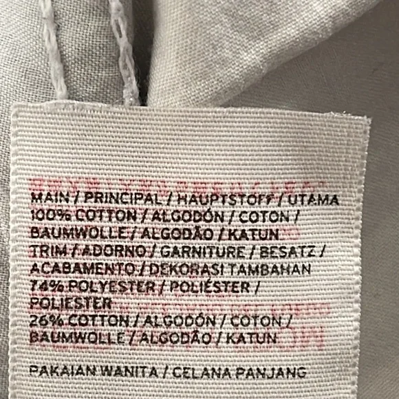 TOPSHOP MOTO Mom Floral Embroidered Boho Jeans Size 25x32 Blue Cotton Denim - Picture 11 of 11